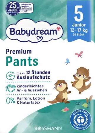  Babydream Windelslips Maxi  5 ,20 szt. 12-17 kg pieluchomajtki
